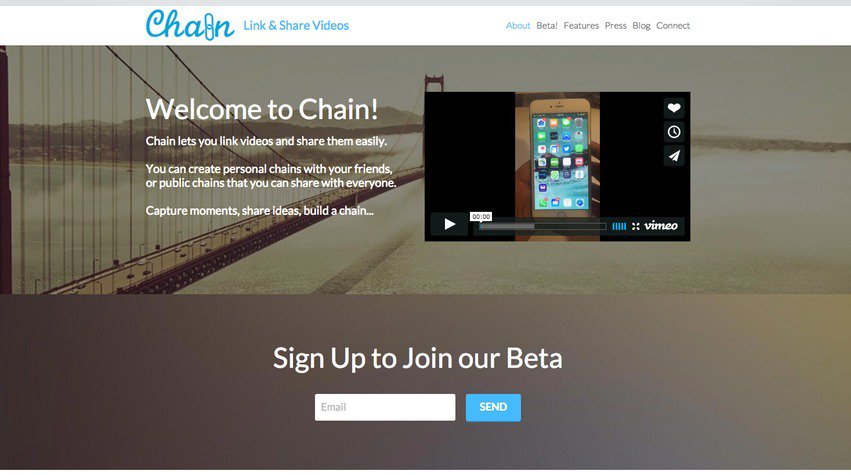 chainapp1's tweet image. Chain lets you link videos and share them easily. share ideas, build a chain. | chainapp.net #ChainApp