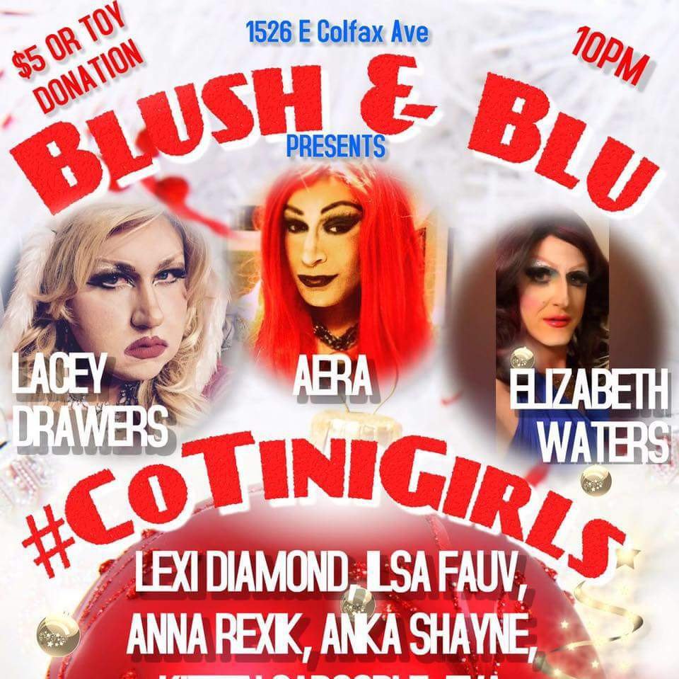 brooksa09's tweet photo. Stoaked for 2 shows this weekend #COTiniGirls #DENluvsDrag #gaydenver FRI @BlushBluDenver & SAT in FOCO #dragqueens https://t.co/w5yh4LF4qL