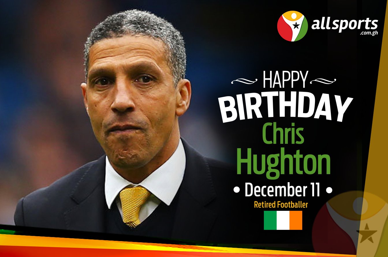 AllSportsGh wishes ex & Ireland international CHRIS HUGHTON, A Happy 57th Birthday!  
