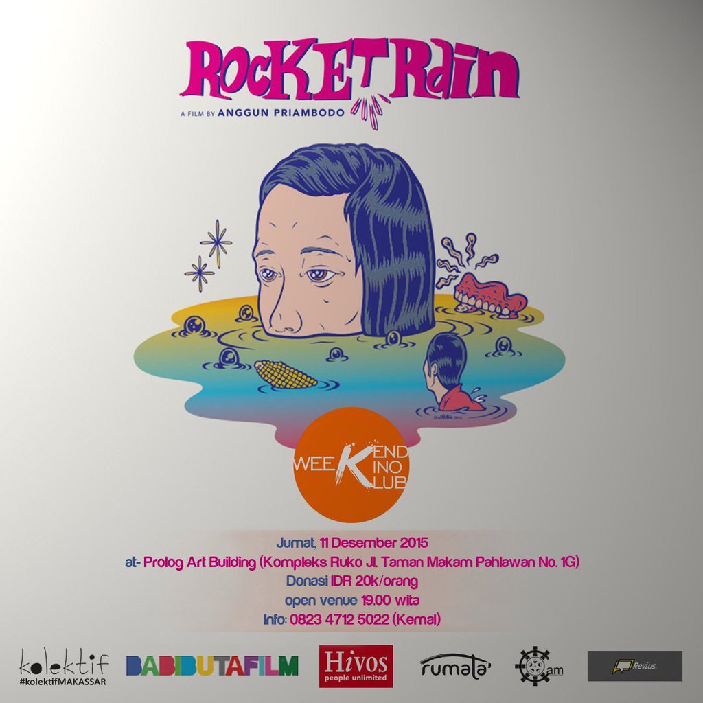 prolog_studio's tweet image. datanglah malam ini ke Prolog Art Building bersama-sama menonton film Rocket Rain dari Anggun Priambodo.