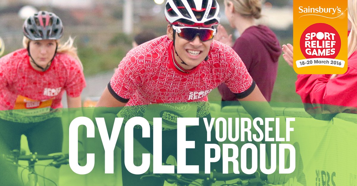 Get on your bike &amp; help raise money at the Sainsbury’s Sport Relief Cycle sportrelief.com/events/cycle