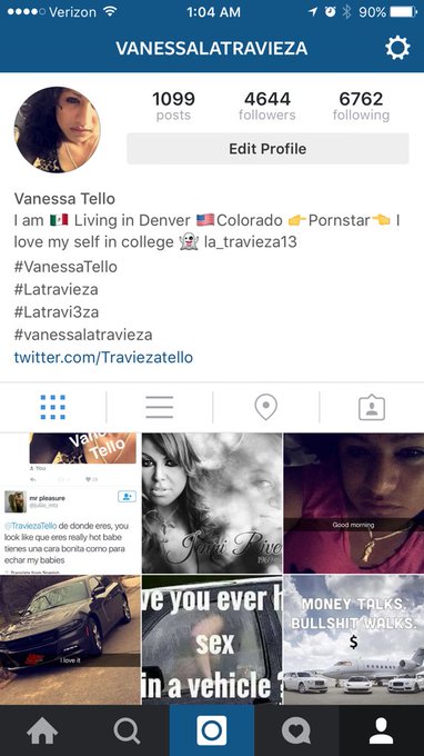 Follow me in Instagram @vanessalatravieza https://t.co/AWOnTkfvKY<a class="tags" target="_blank" title="On Twitter" href="/?out=eyJ0eXAiOiJKV1QiLCJhbGciOiJIUzUxMiJ9.eyJpYXQiOjE3MjI3Mjc3NDksImlzcyI6InR3cG9ybnN0YXJzLmNvbSIsIm5iZiI6MTcyMjcyNzc0OSwiZXhwIjoxNzU0MjYzNzQ5LCJyZWRpcmVjdF91cmwiOiJodHRwczovL3R3aXR0ZXIuY29tL3ZhbmVzc2FsYXRyYXZpZXphIn0.Kww5_t6KFE36zYdQOpbvFLnkHBLkUQ7fhB9IFu3XlA0oGjj-jySVID0V5fAv6IU5eliOkdAeZTY7r4NmBTRv0g">@vanessalatravieza</a><a href="/tag/vanessatello"class="tags"><span>#vanessatello</span></a><a href="/tag/traviezatello"class="tags"><span>#traviezatello</span></a><a href="/tag/vanessalatravie"class="tags"><span>#vanessalatravie</span></a>
