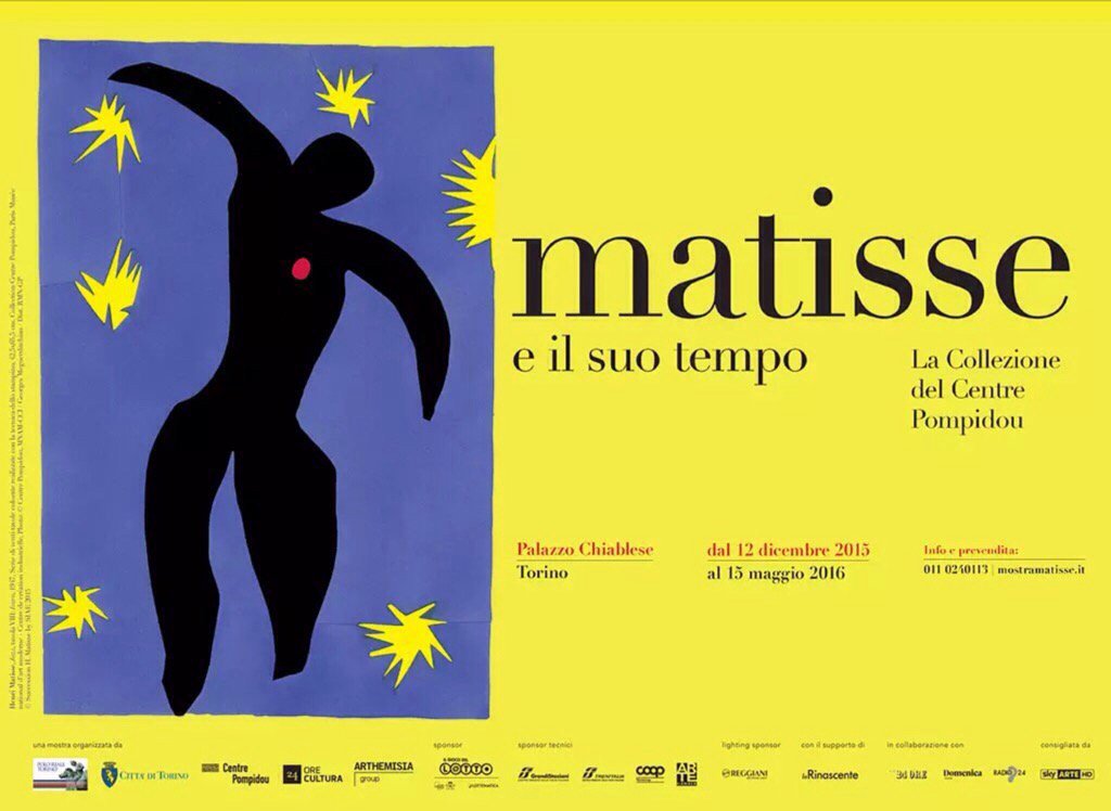 marisamargara's tweet image. #Matisse a #Torino: preview oggi 11/12 h. 13.30 a #PalazzoChiablese bit.ly/1NJXdon mostramatisse.it