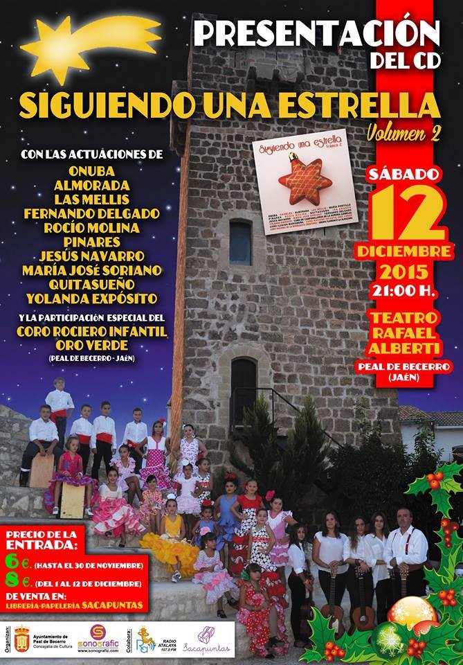 sonografic's tweet photo. Últimas entradas a la venta para la presentación de SIGUIENDO UNA ESTRELLA (Vol. 2) en el Teatro de @pealdebecerro https://t.co/0MpqvrHOLA
