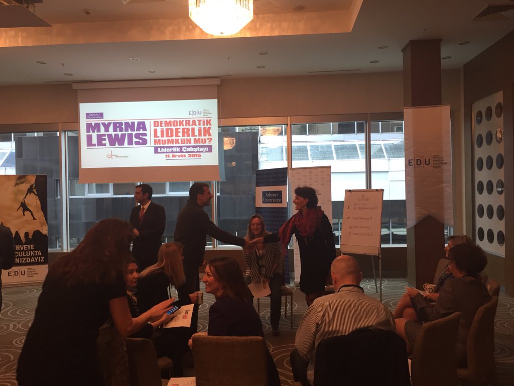 .<a href="/deepdemocracyTR/">deepdemocracyTR</a> işbirliği ile işbirliği içinde düzenlediğimiz "Demokratik Liderlik mümkün mü?" çalıştayı başlıyor.