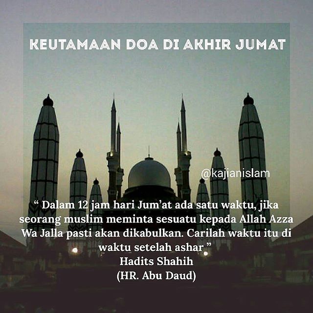riautrending's tweet photo. REMINDER Yuk perbanyak doa di hari jumat, terutama setelah waktu ashar, semoga Allah… https://t.co/hKWA5KnXsA https://t.co/jCpo9uYpwS