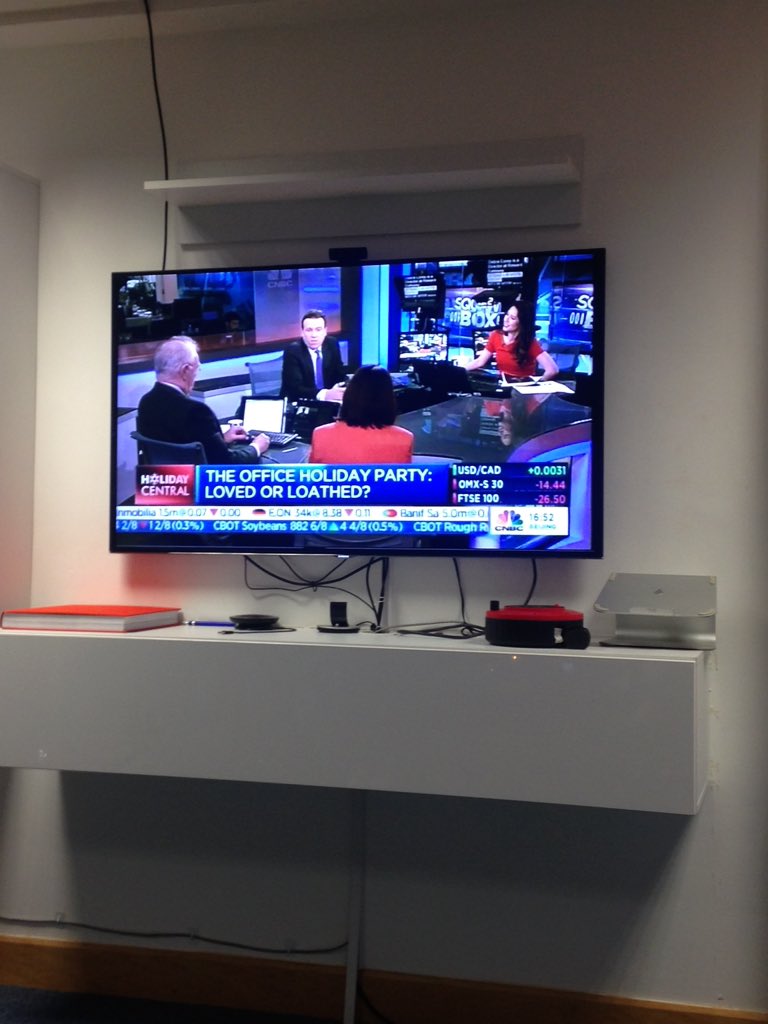 RewardGateway's tweet photo. Well done @DebraCorey1 we loved your piece on @SquawkCNBC about Xmas parties! We were all watching in London #rgfun https://t.co/GLMRszjb0C