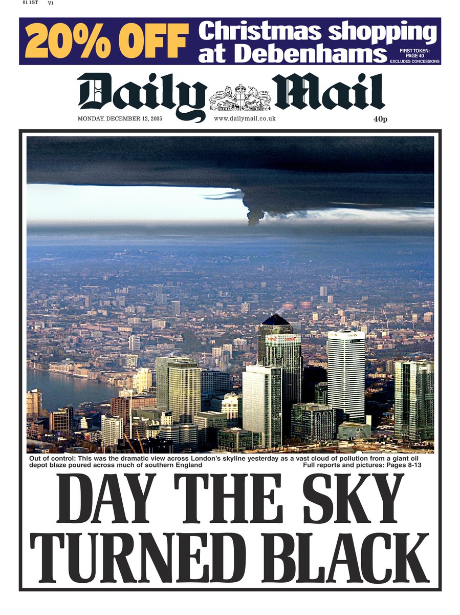 The biggest explosion in peacetime Europe occurred at Buncefield ten