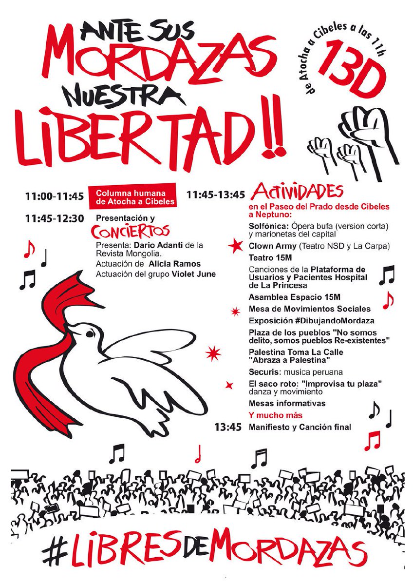 APM_Madrid's tweet photo. .@solfonica 
No puedes faltar el #13D
https://t.co/iHc1In9fHH 
La lucha por #Las5deTODAS sigue en las calles
https://t.co/yEBtGtXDQF