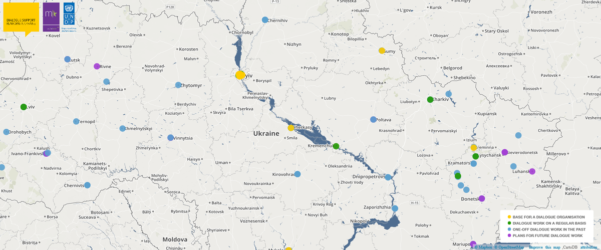#Dialogue in #Ukraine: what does it look like? We're building a map to understand it better. <a href="/UNDPUkraine/">UNDP Ukraine 🇺🇦</a>  <a href="/OSCE/">OSCE</a>
