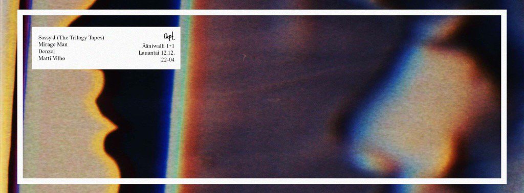 dept_music's tweet photo. We're happy to welcome Sassy J to Hki for the first time as we're hosting the 1+1 room at Test Pressing this Sat. https://t.co/hZshzs77LU