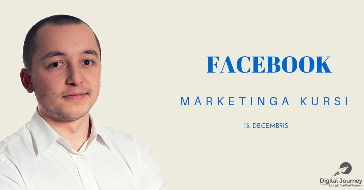 Vēlies kļūt par profiņu FB reklāmu uzstādīšanā un analīzē? Piesakies mūsu kursiem bit.ly/1OlxhvH