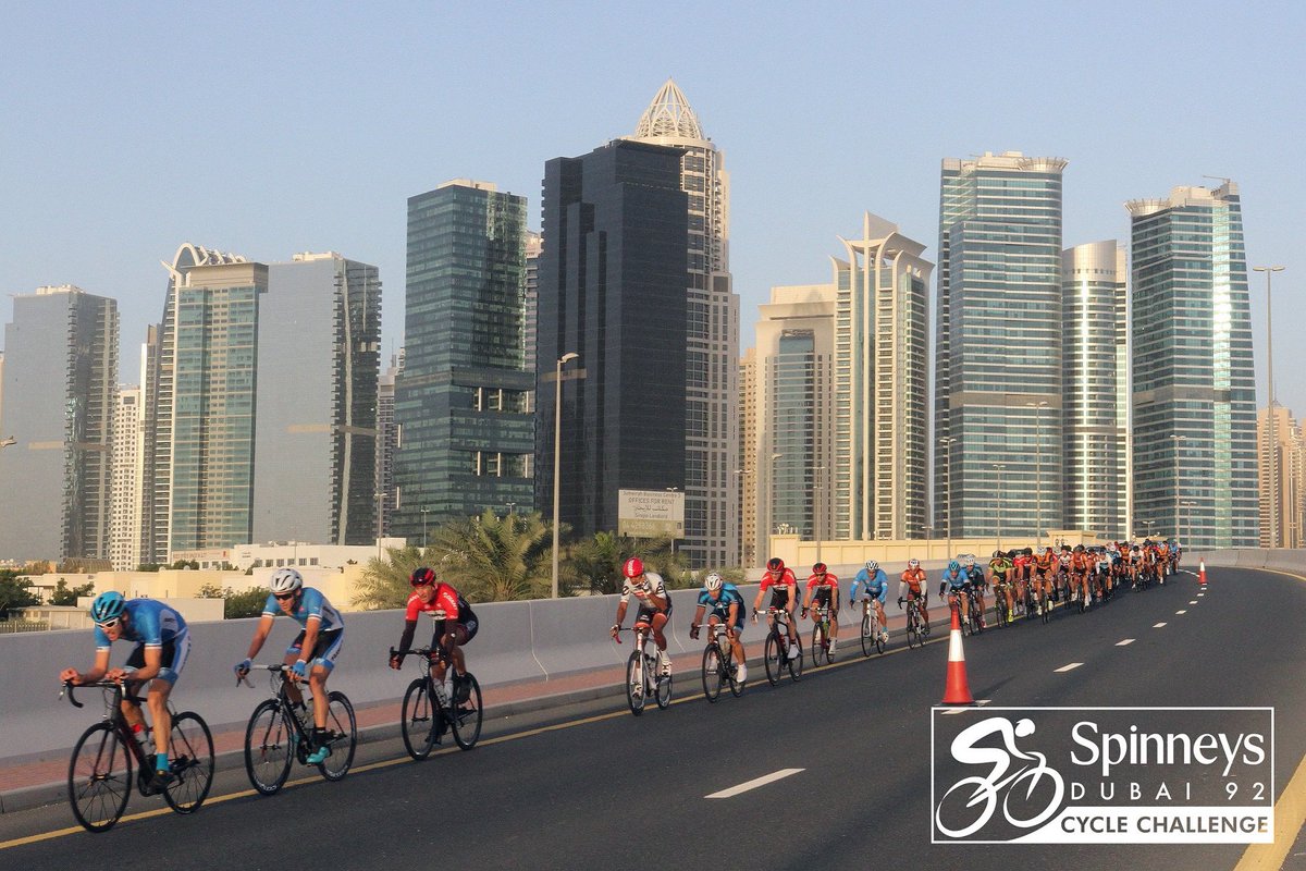 SpinneysDubai92's tweet photo. Over 1850 #cyclists from across the world hit the streets of Dubai for the #SpinneysDubai92! https://t.co/rOu7QhT74F https://t.co/8xnB2NkdP7