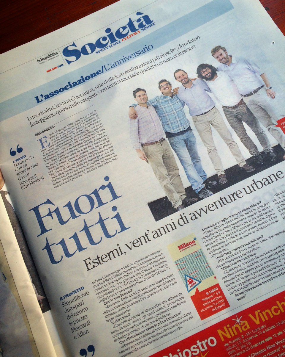 Milano? Buongiorno! 
Grazie Teresa Monestiroli 
<a href="/adagiourbano/">Teresa Monestiroli</a> <a href="/LaRepubblica_it/">La Repubblica It</a> <a href="/carlogabardini/">Carlo G. Gabardini</a>