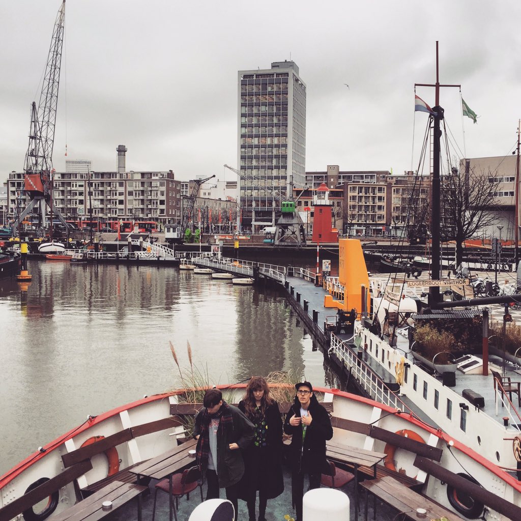 Reversionmusic's tweet photo. Filming @Bombay_band at the wonderful red @Vessel11 They're playing there tonight. Tickets via @rotownrotterdam https://t.co/JkqASeo9uz