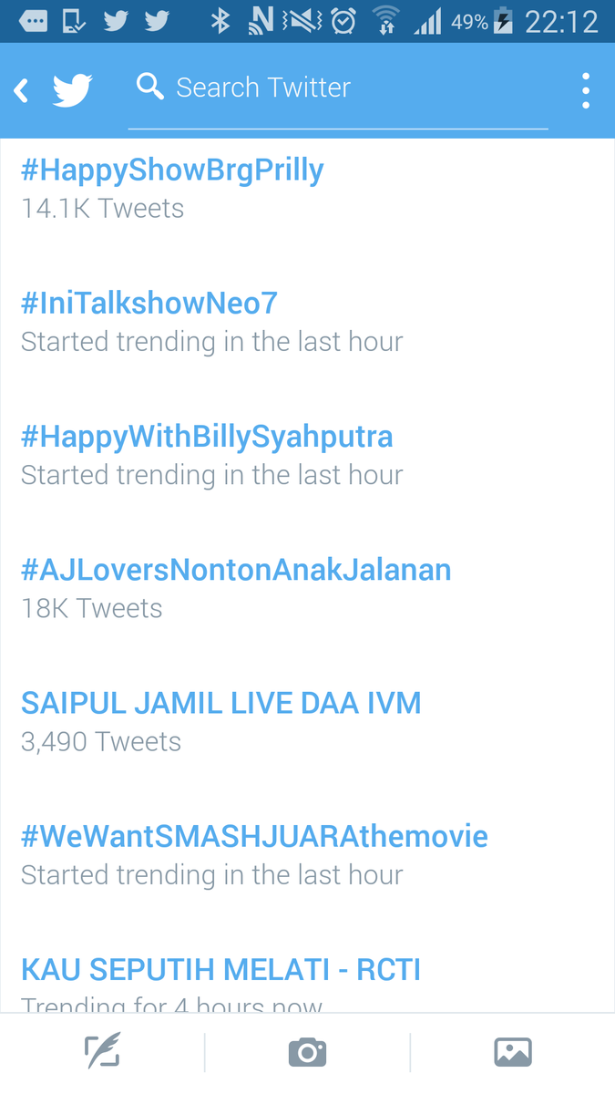 Duosolpet's tweet photo. Acaranya udah selesai tapi masih trending topic 2 ๐ @newsuleprikitiw #IniTalkshowNeo7 https://t.co/N8JXUOgIKi