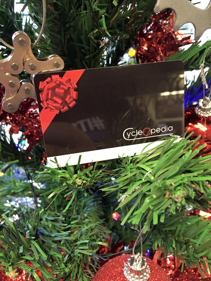 CycleopediaLtd's tweet photo. We now have plastic gift cards! Makes giving vouchers to cycling loved ones a whole lot easier! #cycleopediawatford https://t.co/OYuhEi3OV1