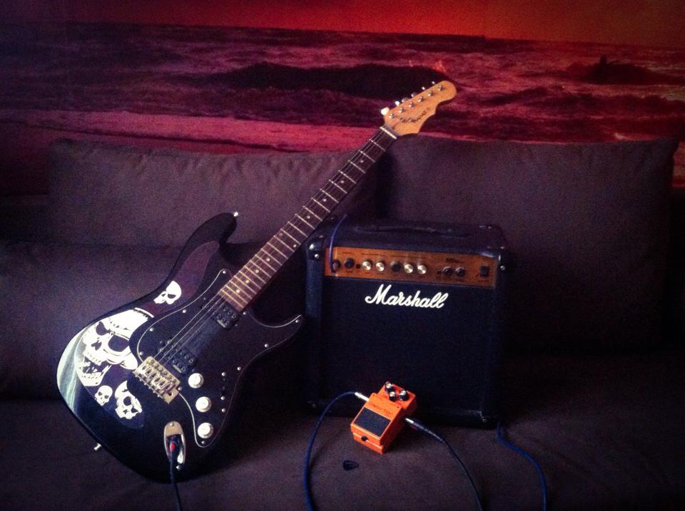 #Guitar #MarshallAmps #BossDS1