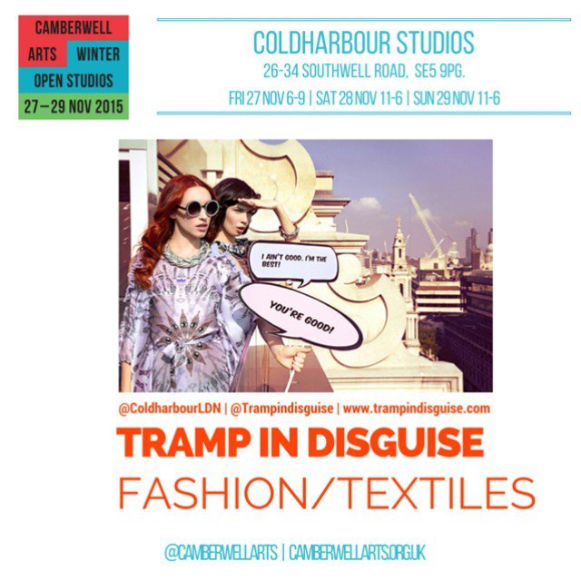 CamberwellArts's tweet photo. @ColdharbourLDN @Trampindisguise #CamberwellArts #OpenStudio15 #THE RETURN!
THIS WEEKEND… https://t.co/xPo8ZwsZId https://t.co/CBHcUS0xhp