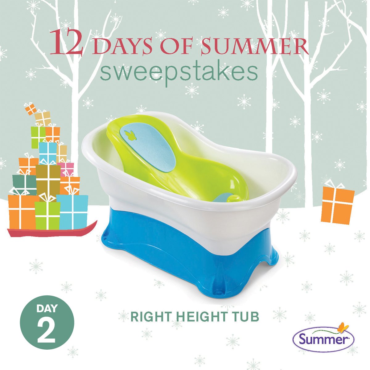 summer infant right height bath tub