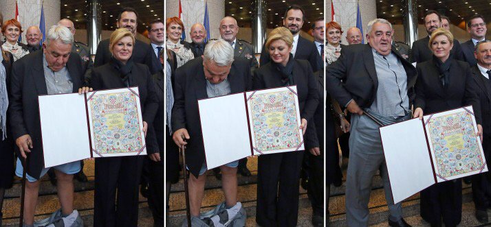 therealmireyav's tweet photo. How did I just start following @LeeCowanCBS - Twitter game stepped up starting w/this pic from #Croatia - #pantsfail https://t.co/DhqXDZNaBz