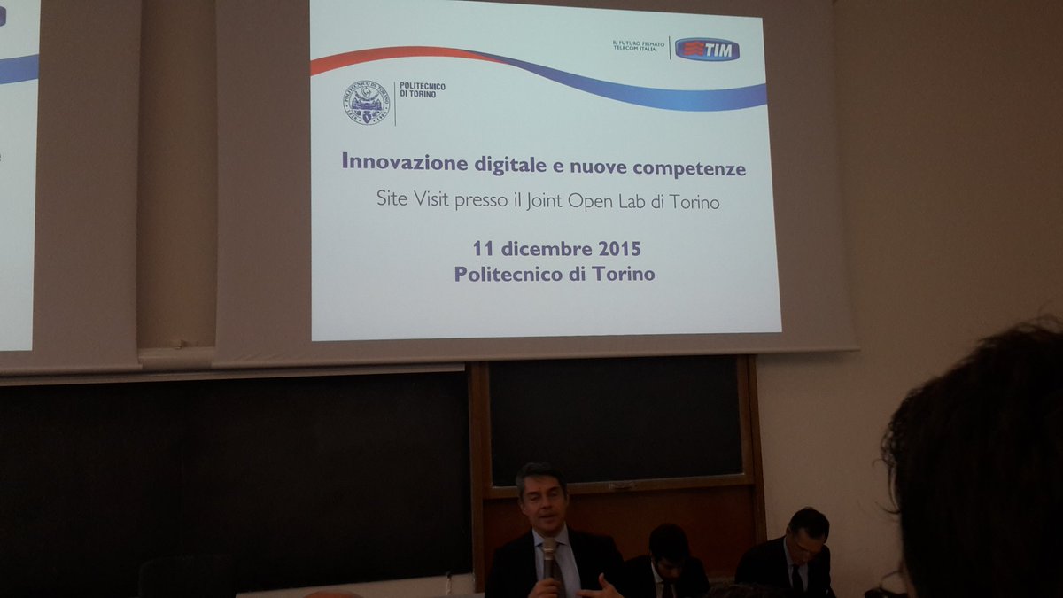 ele_gar's tweet photo. Presidente Gilli: Le Università e gli Open Lab come touchpoint per fare innovazione @PoliTOnews @telecomitaliaTw https://t.co/SubIw3LkO9