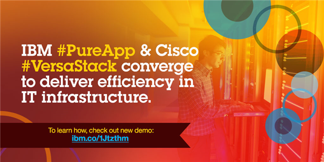 Kimoreena's tweet image. Video: #PureApplication on Cisco #IBM VersaStack live demo bit.ly/1IJFjBY