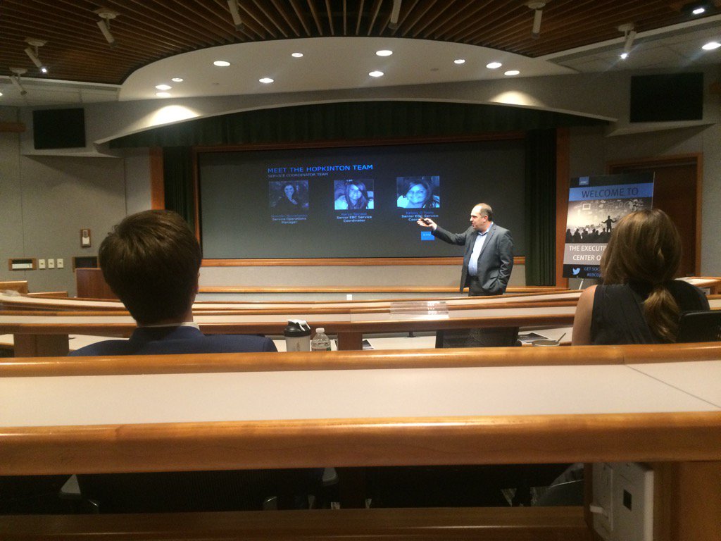 rcarn1993's tweet photo. Had a great time learning about #BigData and more at @EMCcorp #EBCOpenHouse yesterday on my first day in Hopkinton! https://t.co/DjoveUpzke