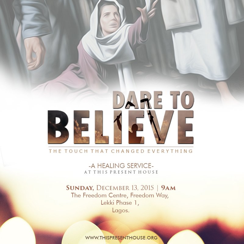 MyTPH's tweet photo. Dare to believe! Join us at 9am this Sunday for a healing service with Dr. Tony Rapu at the Freedom Center. https://t.co/IYJPh3AjGw