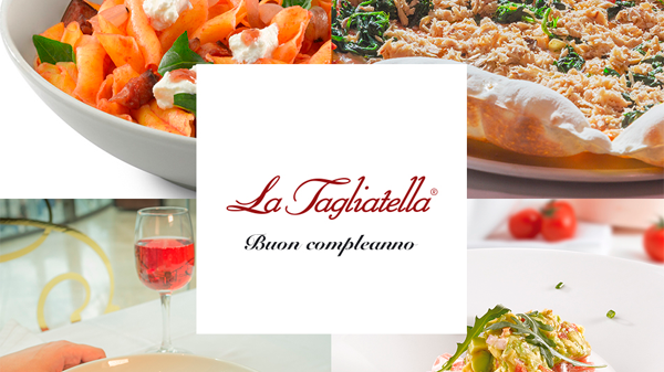 LaTagliatella's tweet photo. Tenemos una invitación de #cumpleaños de 20€ a tu nombre. ¡Pincha aquí para conseguirla! 💌 https://t.co/ME2flJKYwR https://t.co/ScWEm9PTxT