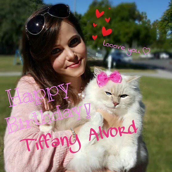 Happy Birthday Tiffany Alvord  I luv her song! And I luv her I hope that this will be a wonderful year for her:-) 