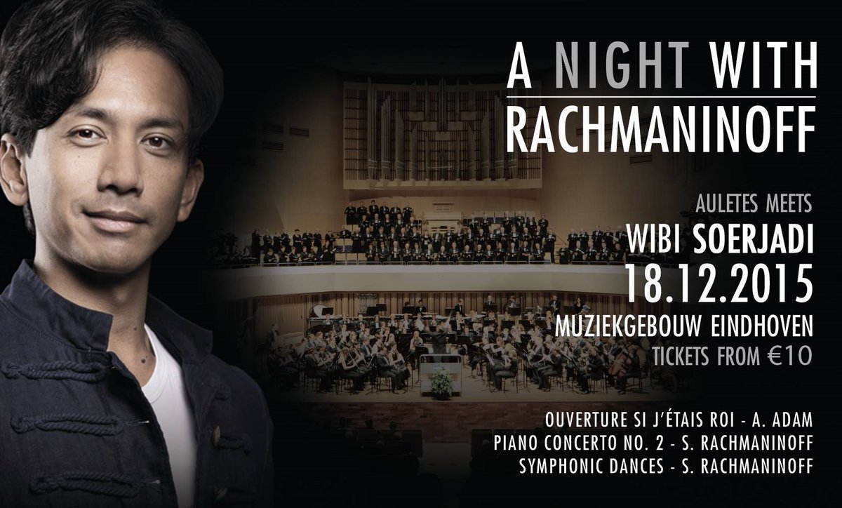 ESMGQuadrivium's tweet photo. Volgende week is het zover! A night with Rachmaninoff met niemand minder dan @wibisoerjadi :) https://t.co/Dw7FsbbBh7