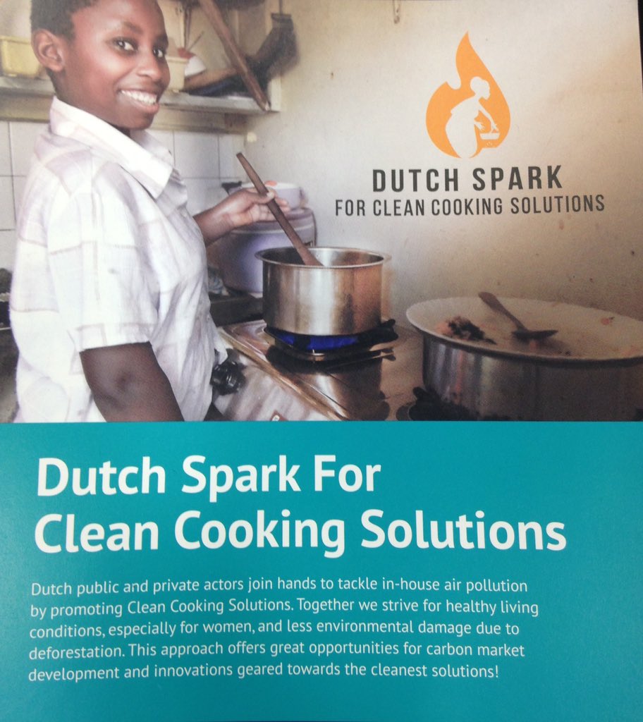 More info about the Dutch Spark for clean cooking solutions #cop21 contact Edu Willemse <a href="/SNVworld/">SNV - find us on Bluesky as snv.org</a>