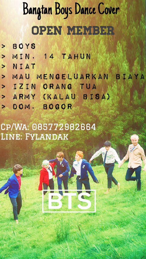 HELLO! Starmax Entertaiment open member for BTS's Dance cover^^ for more information ask our CP! ^^