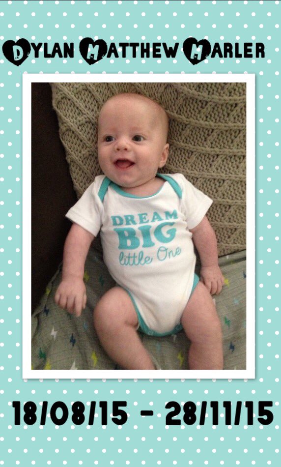 Raising money in memory of little Dylan, please help if you can sidsandkids-inmemory.everydayhero.com/au/in-memory-o…