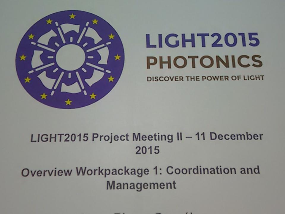 Light2015Europe's tweet photo. About to start a #LIGHT2015 partner meeting #PhotonicsPPP https://t.co/dslVNj09bV