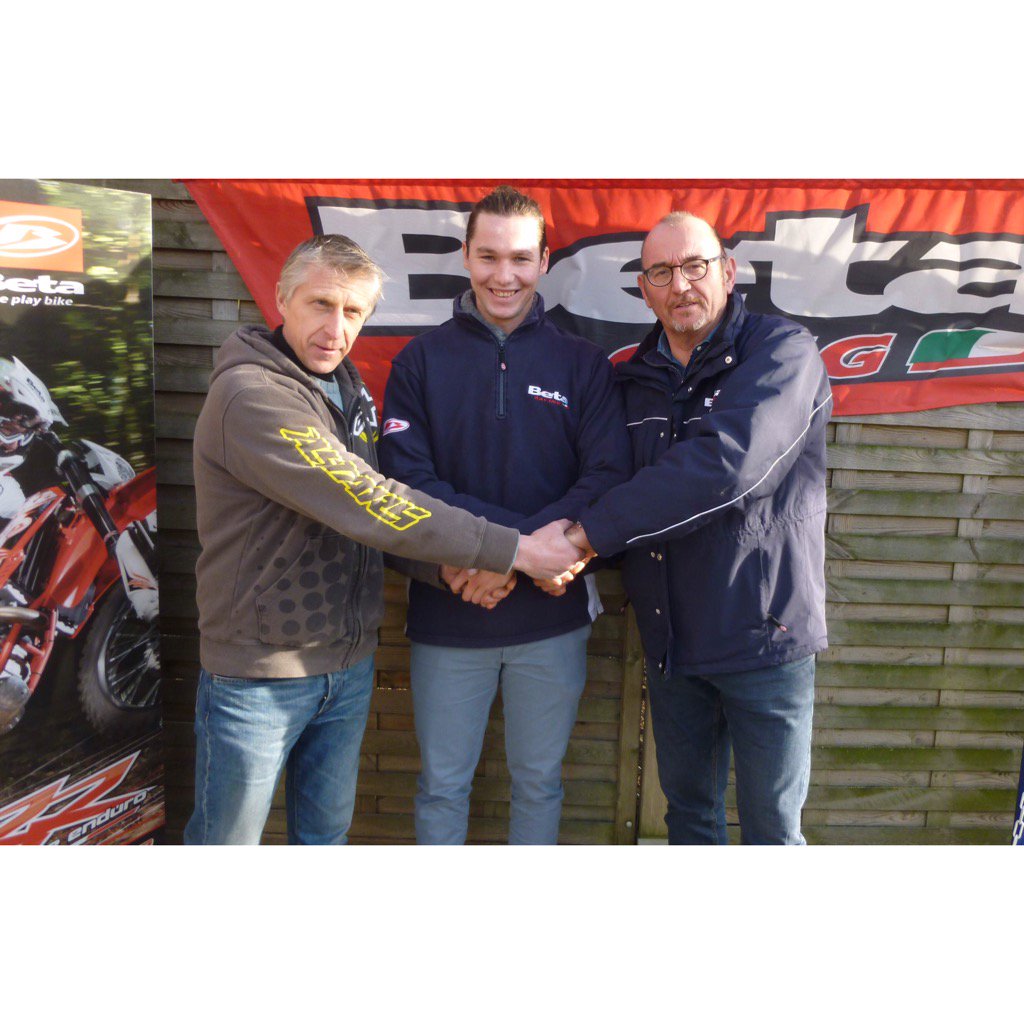 Mathiasvanhoof1's tweet photo. Singed a deal with the factory @Betamotor really happy with this deal! And looking forward to next season! https://t.co/Nv1ZbQqKdu