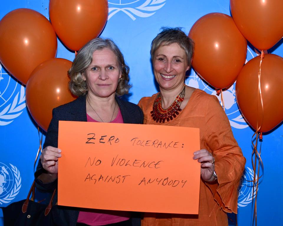 FinlandinCyprus's tweet photo. We stand together against violence! https://t.co/ttUfleOOf8 with @salpy_weiderud @UN_CYPRUS #orangetheworld #Cyprus https://t.co/7G1xDXk3NC