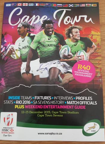 Another classy tournament programme delivered by @Tenfourmedia Make sure to get your hands on on at <a href="/CapeTown7s/">HSBC SVNS Cape Town</a>