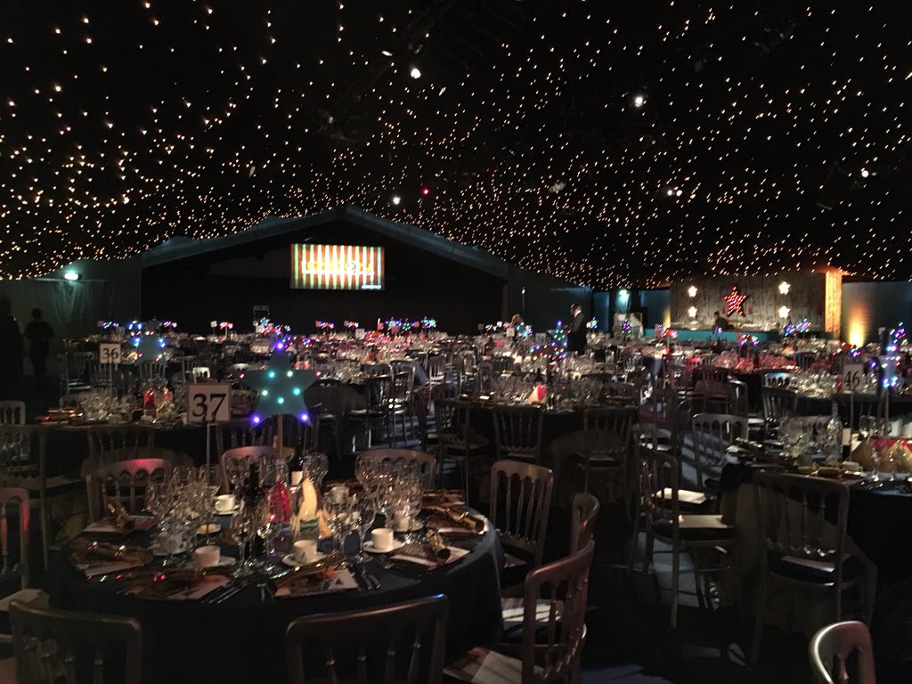 markmunson's tweet photo. Stage is set for the London Comedy Lunch where I will be presenting on behalf of @RainbowTrustCC #standupfriday https://t.co/F3NP1ZfhPy
