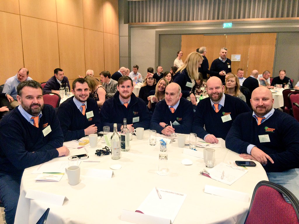 GroundControlGC's tweet image. Our Contract Managers for the South representing today in their GC Orange ties! #GCconference #Maintenance