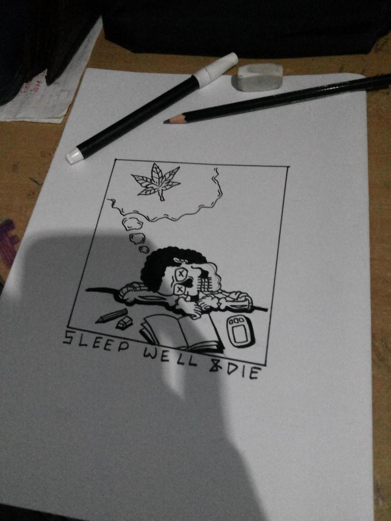 Sibuk belajar lupa buat tiduran😔😔
#graphic #artwork #art #graphicdesign