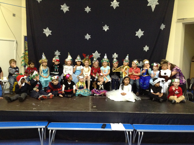 FreshwatersAcad's tweet photo. Wonderful Nursery Christmas show this morning. #firsttimeperforming #proud https://t.co/H2sb5GNRXD