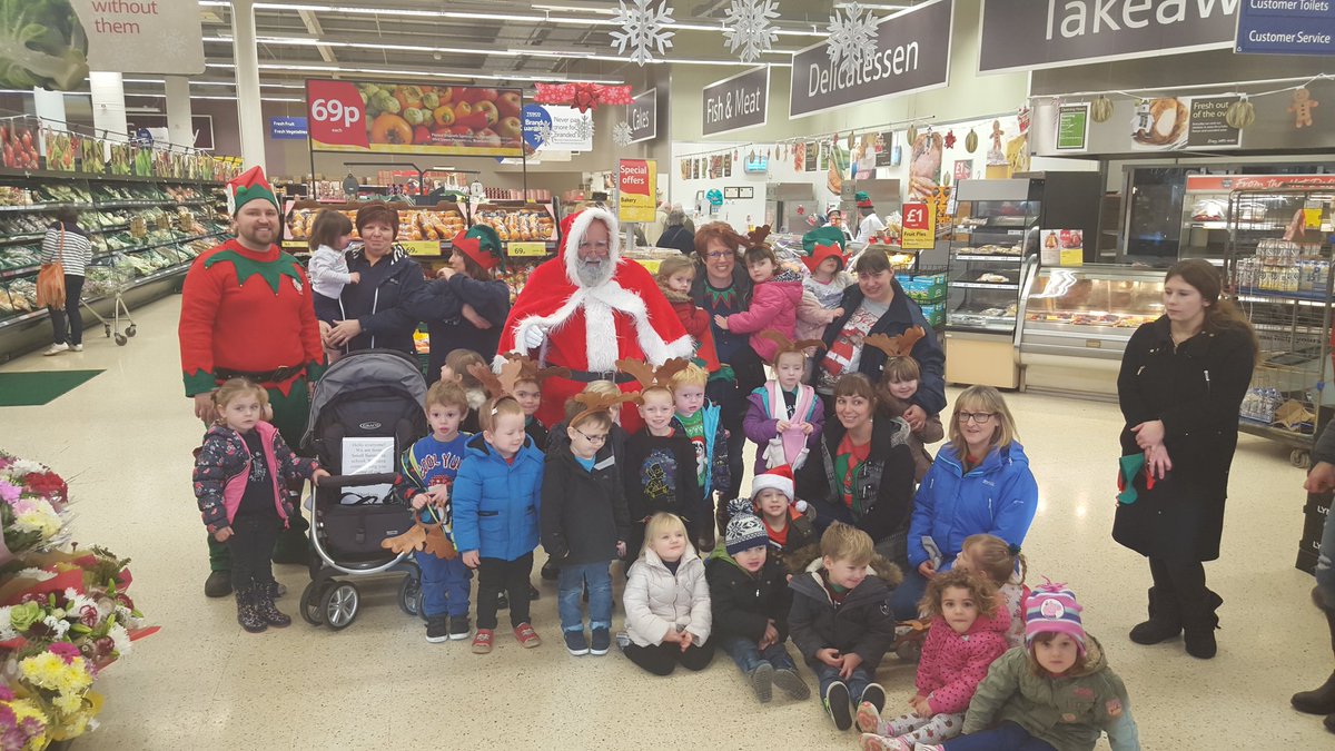 Lovely carols sang today from children at small saints preschool #christmas