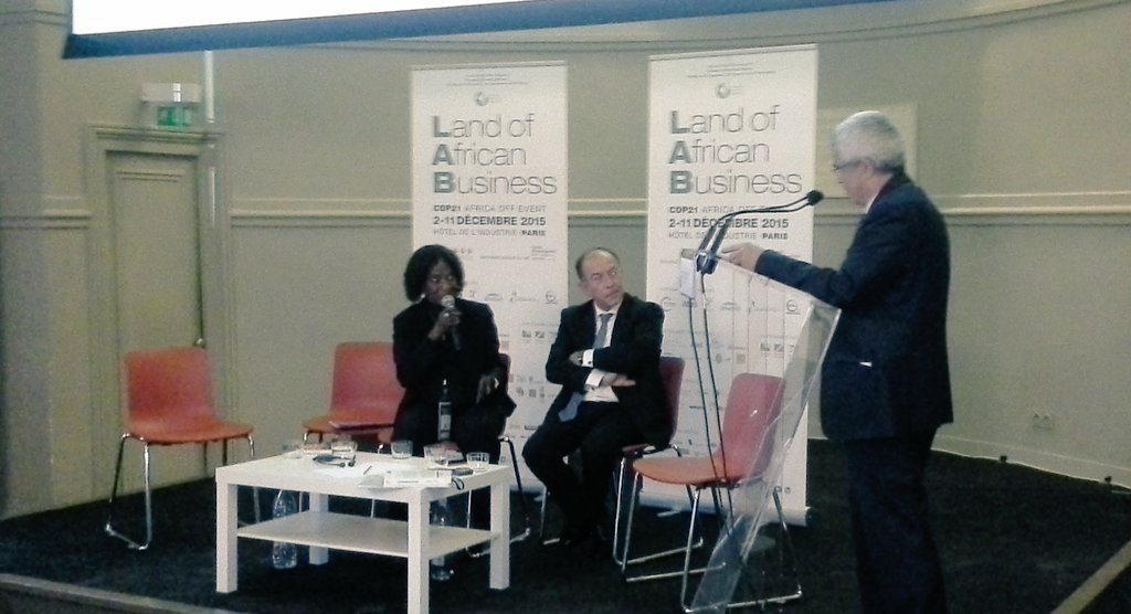 LABafrica's tweet photo. Table ronde - Regards croisés- Laurent Dejoie, Dior Fall Sow #LABafrica #COP21 @Planetworkshops https://t.co/B4xrjP013z