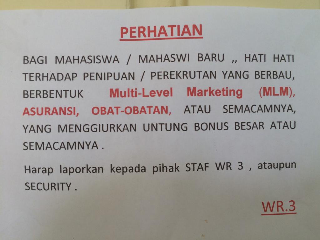 WR 3 UMI "perhatian" <a href="/ANAK_UMImks/">ANAK UMI</a> @Kampus_UMI <a href="/TuitMakassar/">Tuit Makassar</a> <a href="/KabamaFikom_UMI/">FIKOM UMI</a> @klikpakdosen <a href="/Cakrawala_IDE/">cakrawalaide.com</a>