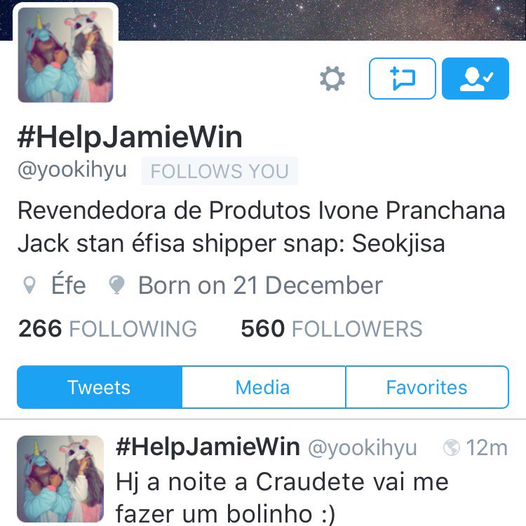 OMJamieViolin's tweet photo. Shout out to @yookihyu who uses #HelpJamieWin as Twitter name 😃 I'm so thankful for y'all ❤️ https://t.co/4S65CgZCzE https://t.co/lSNRWXNNab