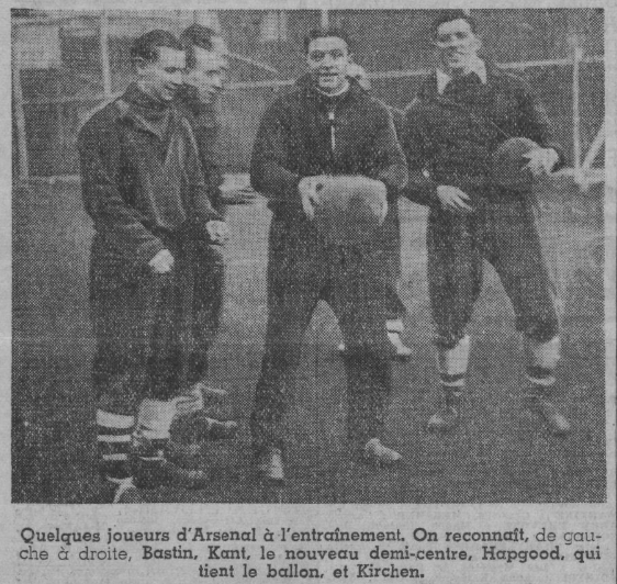 1937-38 : Bastin, Kant, Hapgood et Kirchen <a href="/Arsenal/">Arsenal</a> <a href="/arsenalmania/">Arsenal Mania</a> #Arsenal <a href="/ArsenalNewsUK/">Arsenal News</a> <a href="/arsenalbuzztap/">Arsenal Buzz</a>