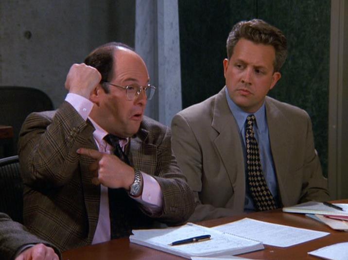 SeinfeldVault's tweet photo. George: I love that, T-Bone https://t.co/J0N079noX5