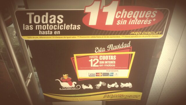 procircuitm's tweet photo. JOJOJO !!!!! esta navidad te facilitamos la vida :)
ven por tu motocicleta en 12 cuotas precio contado
BUENAS RUTAS! https://t.co/FXquKLfJjJ